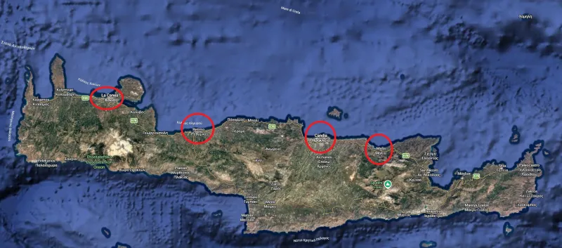 Cerco compagni di viaggio per Creta